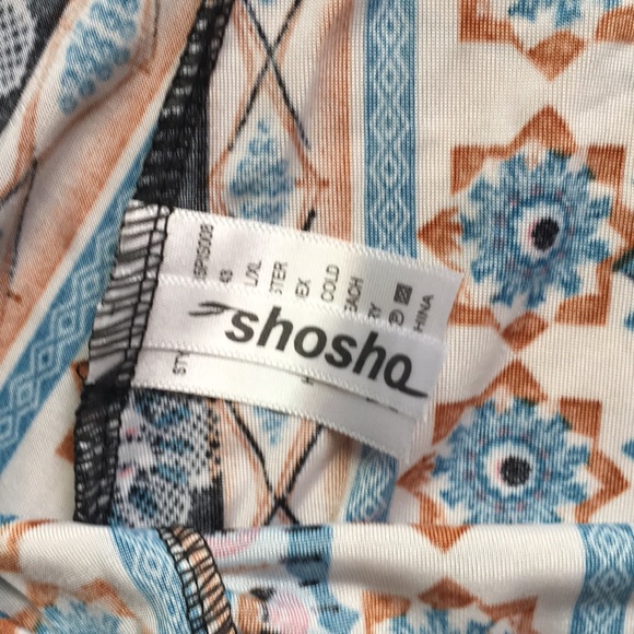Shosho 🛍️ Capri Pants Blue & Pink  Sz Various - Picture 12 of 12